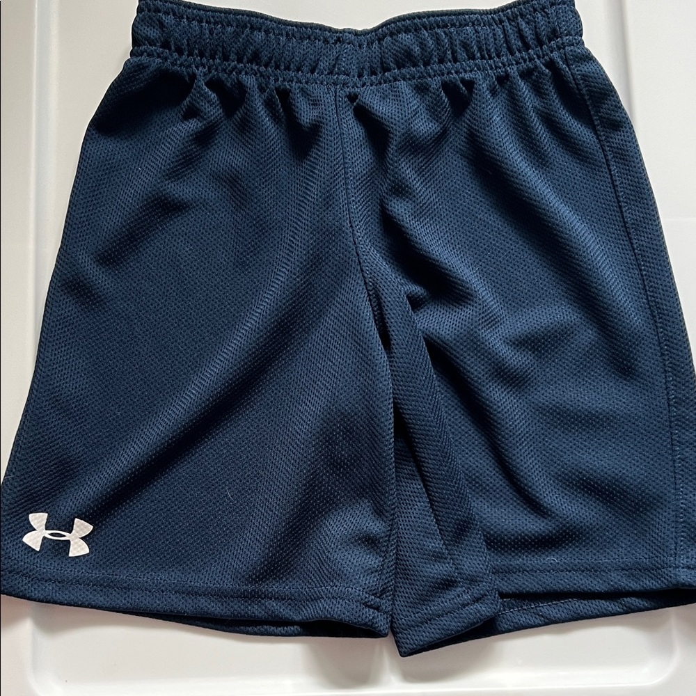 Under Armour Kids Navy Blue Shorts